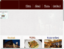 Tablet Screenshot of gypsycaferestaurant.com